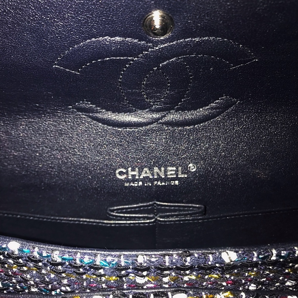 Chanel Iconic Tweed Flap Bag